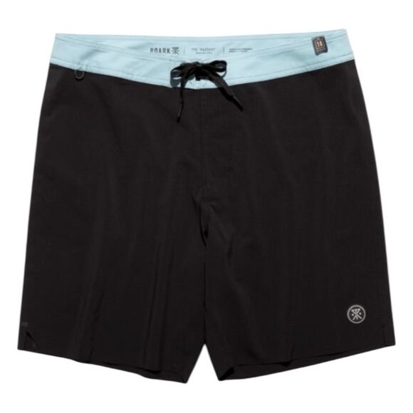 Roark Passage Primo Barra 18" Boardshort Black 34 - Picture 1 of 13